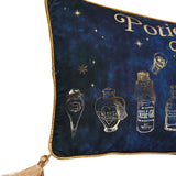 Harry Potter Potions Class Velvet Cushion 47.9 x 32.2cm - Blue