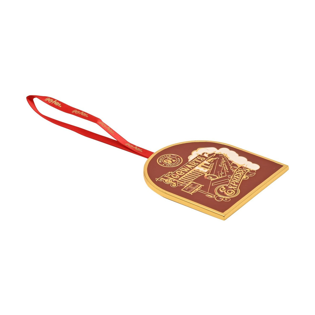 Harry Potter Hogwarts Express Metal Decoration - Red & Gold