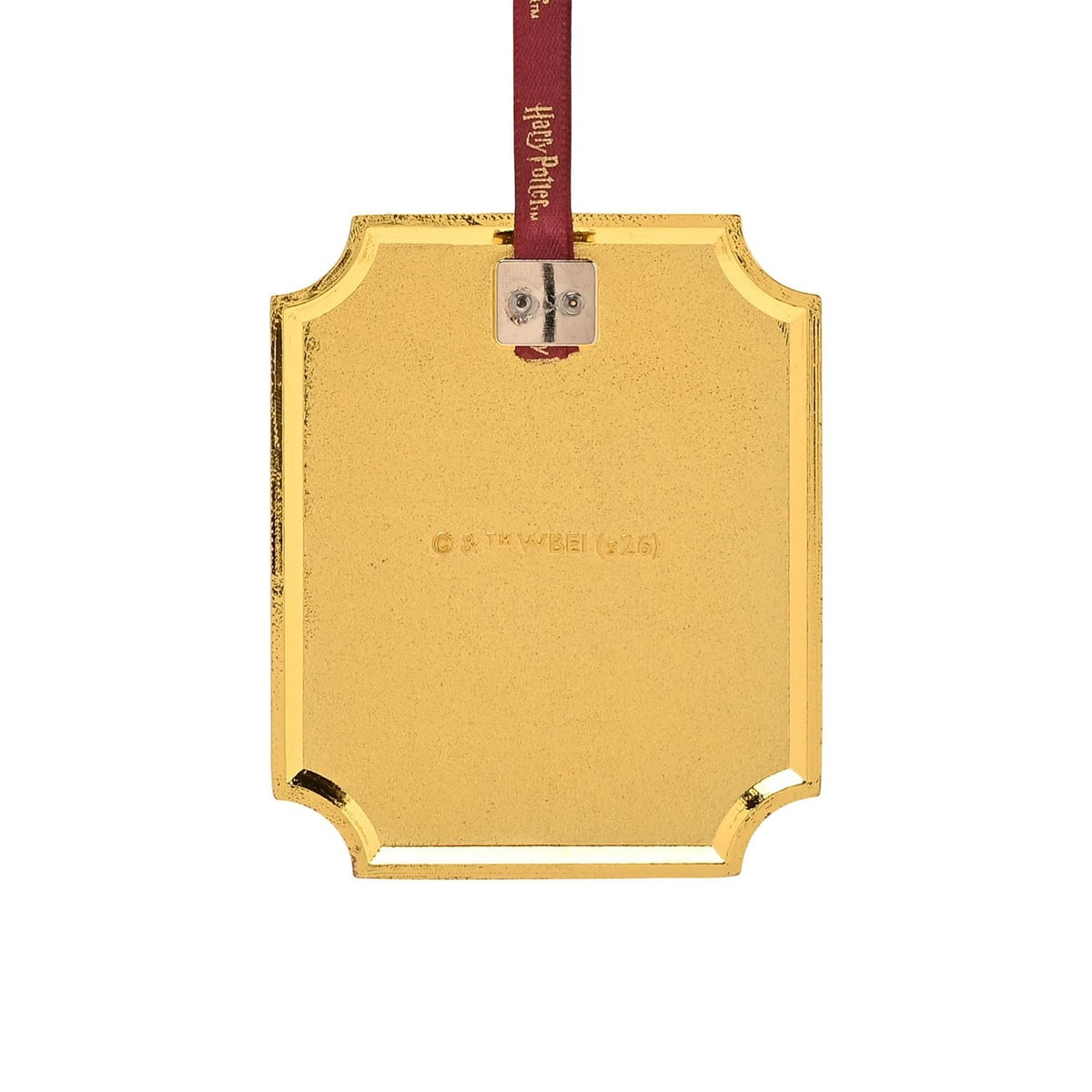 Harry Potter Leaky Cauldron Metal Epoxy Decoration - Black & Gold