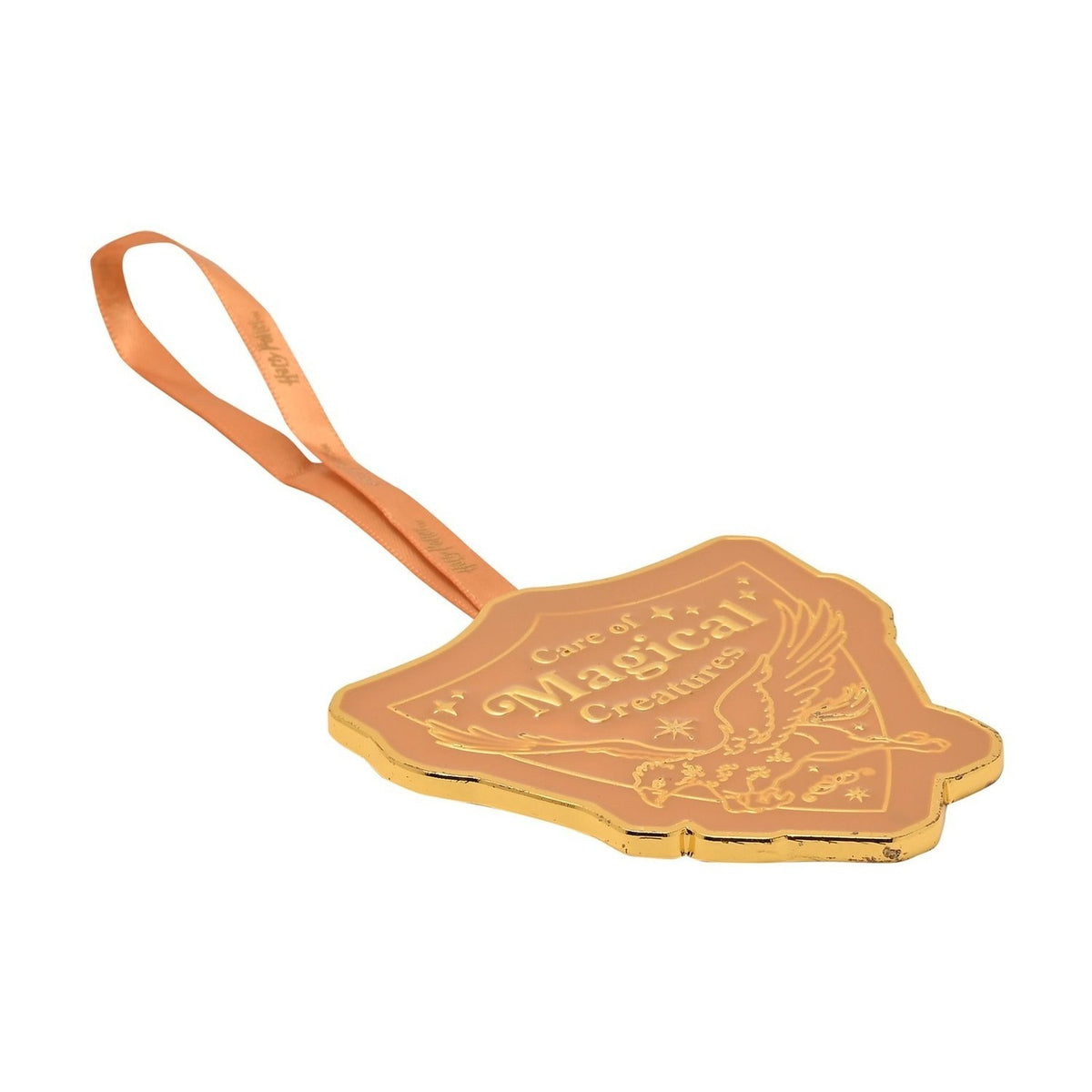 Harry Potter Magical Creatures Metal Decoration - Orange & Gold