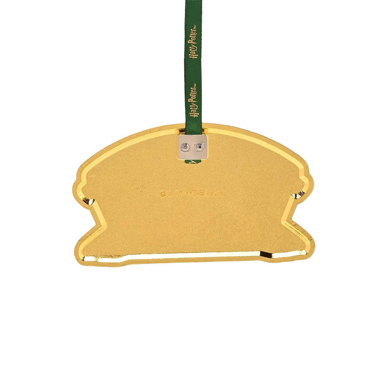 Harry Potter Flying Lesson Metal Epoxy Decoration - Green & Gold