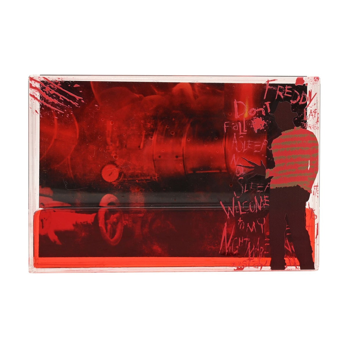 Nightmare on Elm Street Perspex Photo Frame 6 x 4in - Red & Clear