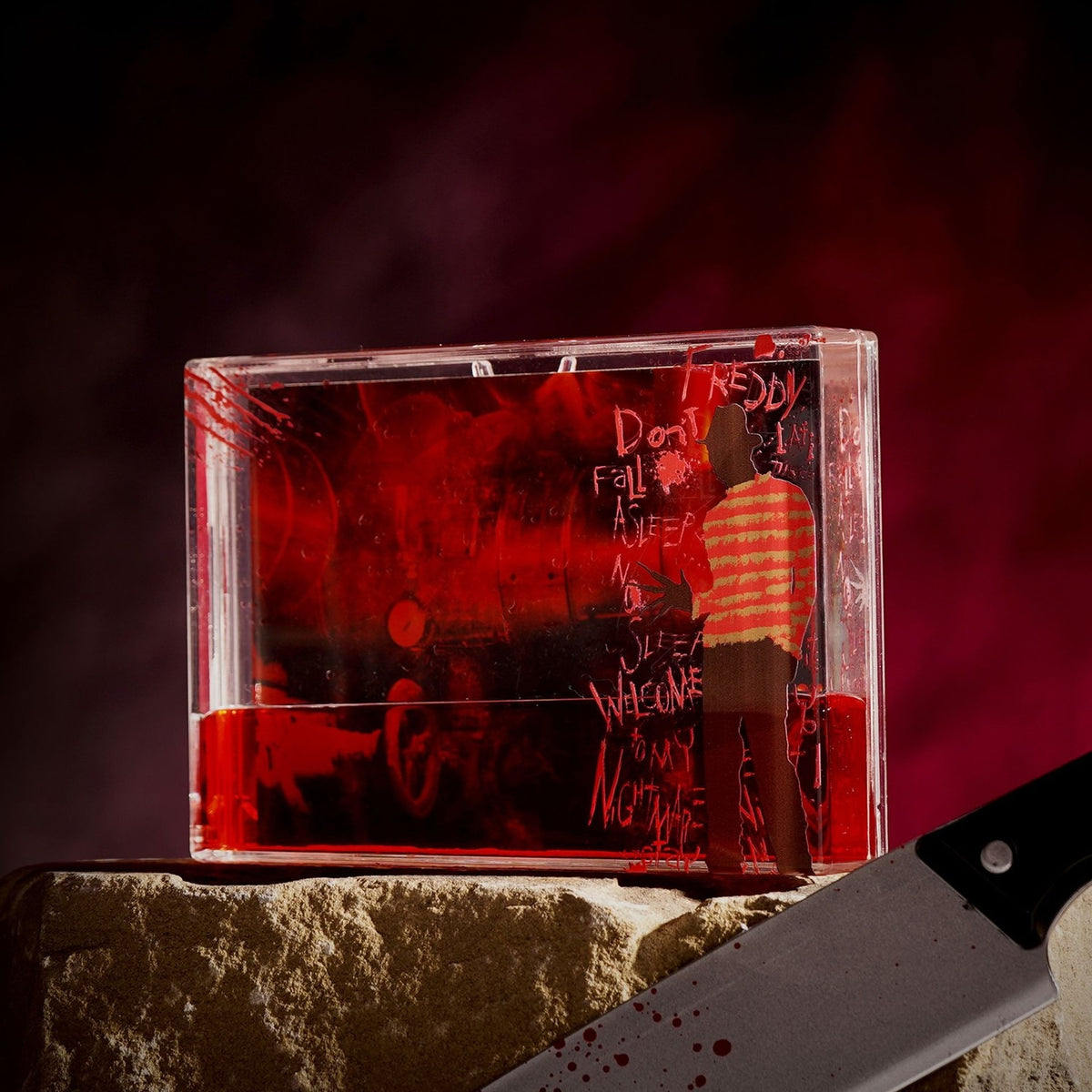 Nightmare on Elm Street Perspex Photo Frame 6 x 4in - Red & Clear