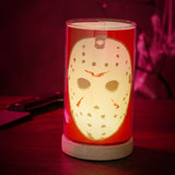 Friday 13th Jason Mask Light-Up Tube Decoration - Red & White