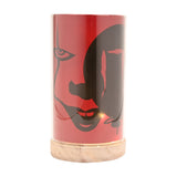 IT Clown Face Silhouette Plastic Light Tube - Red & Black