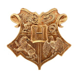 Harry Potter Hogwarts Crest Shield Resin Wall Art - Gold