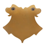 Harry Potter Hogwarts Crest Shield Resin Wall Art - Gold