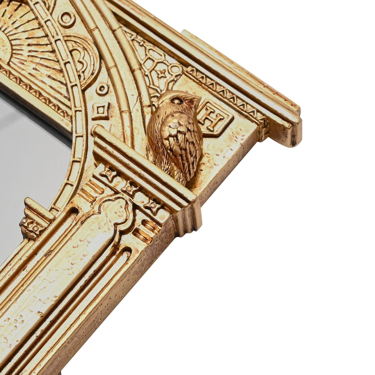 Harry Potter Hogwarts Easel Resin Photo Frame 6 x 4in - Gold