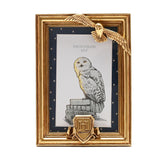 Harry Potter Flying Hedwig Resin Photo Frame 6 x 4in - Gold