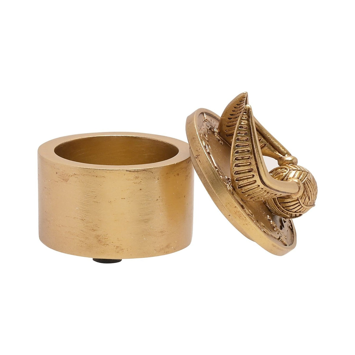 Harry Potter Snitch Trinket Box with Lift-Off Lid - Gold