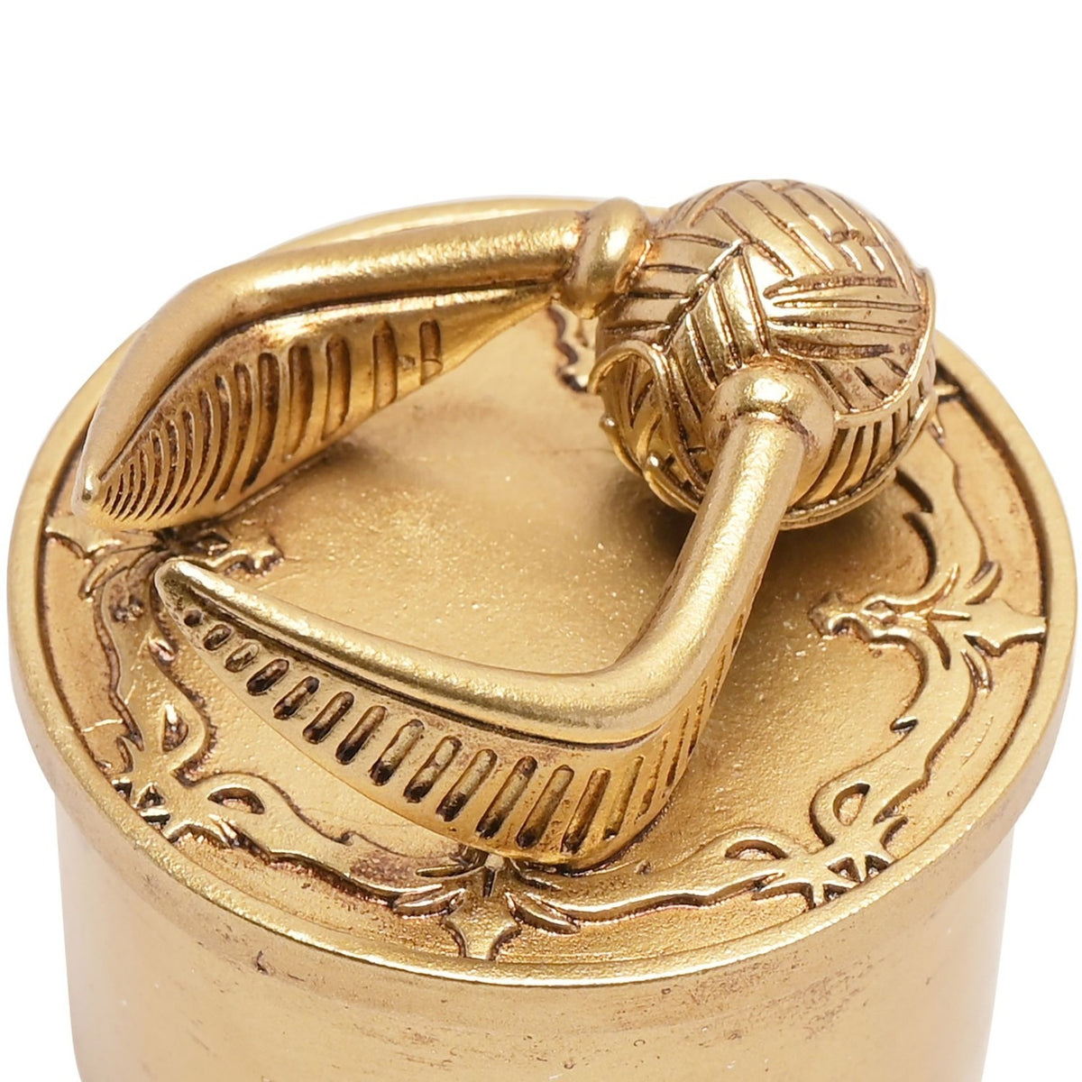 Harry Potter Snitch Trinket Box with Lift-Off Lid - Gold