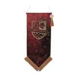 Harry Potter Gryffindor Crest Hanging Wall Banner - Red