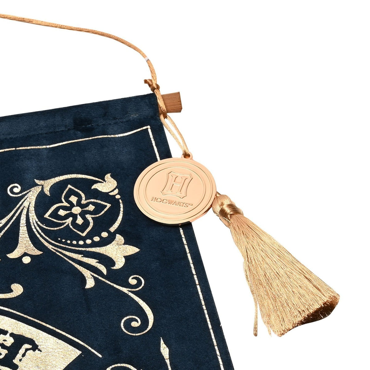 Harry Potter Quidditch Hanging Wall Banner - Blue & Gold
