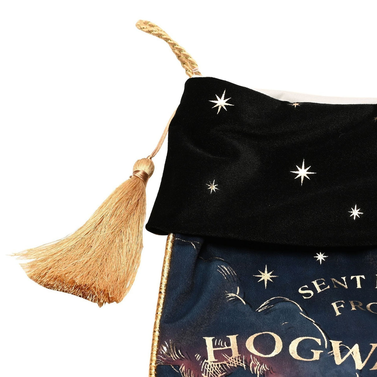 Harry Potter Hogwarts Express Christmas Stocking - Blue & Gold