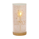 Harry Potter Lumos Glass Tube Light-Up Decoration - Clear & Gold