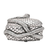 Harry Potter Nagini Coiled Snake Resin Trinket Box - Silver