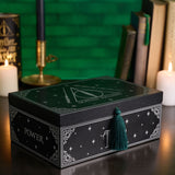 Harry Potter Deathly Hallows Storage Box with Tassel - Black