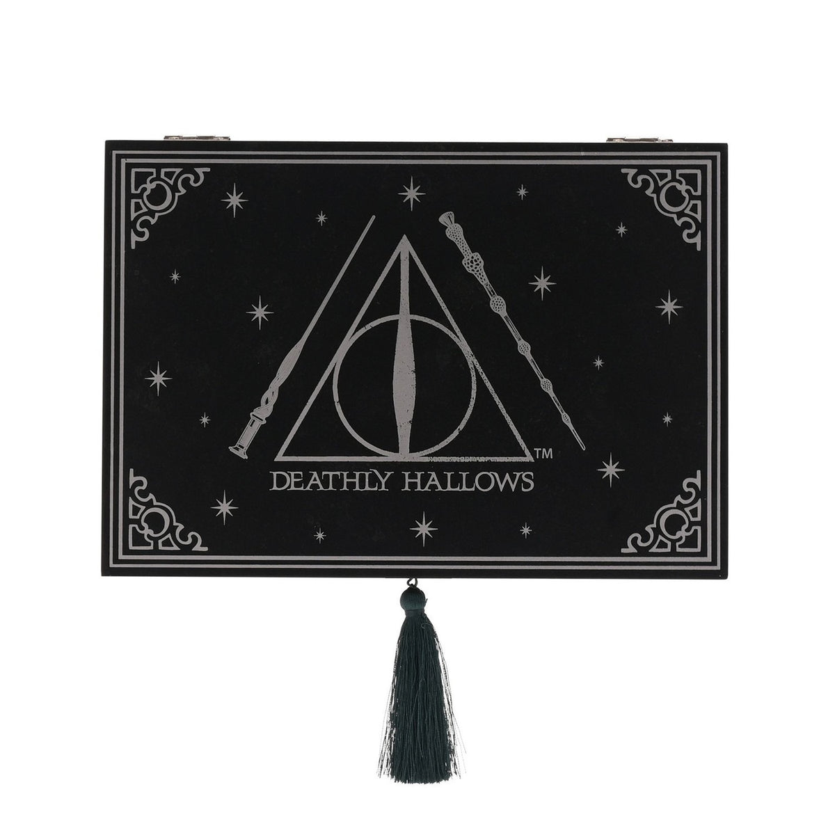 Harry Potter Deathly Hallows Storage Box with Tassel - Black