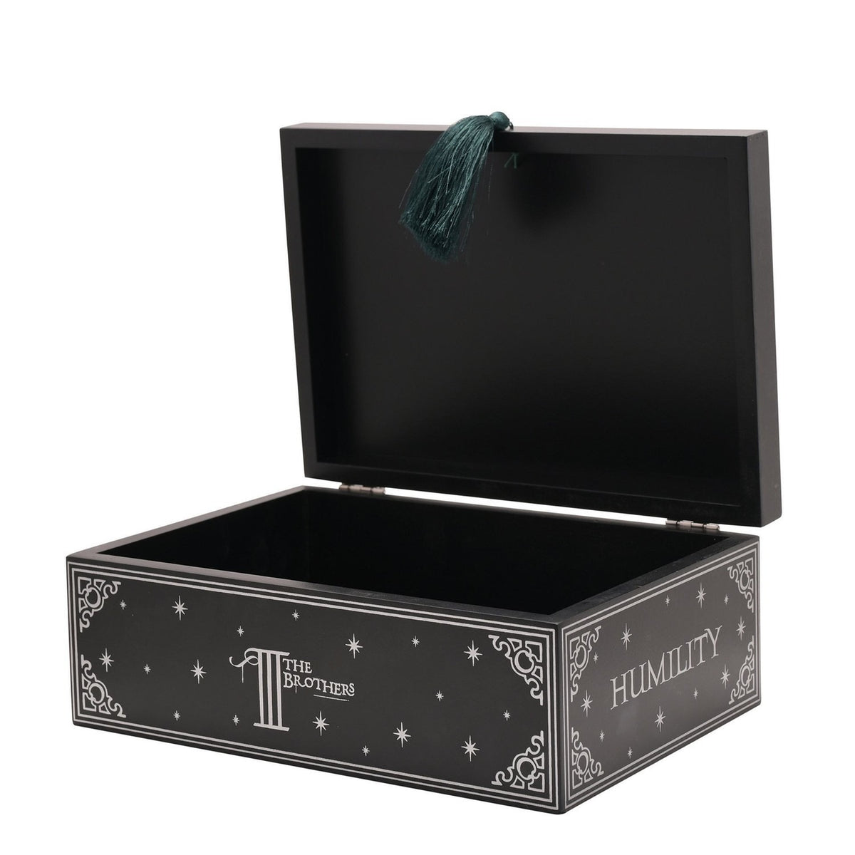 Harry Potter Deathly Hallows Storage Box with Tassel - Black