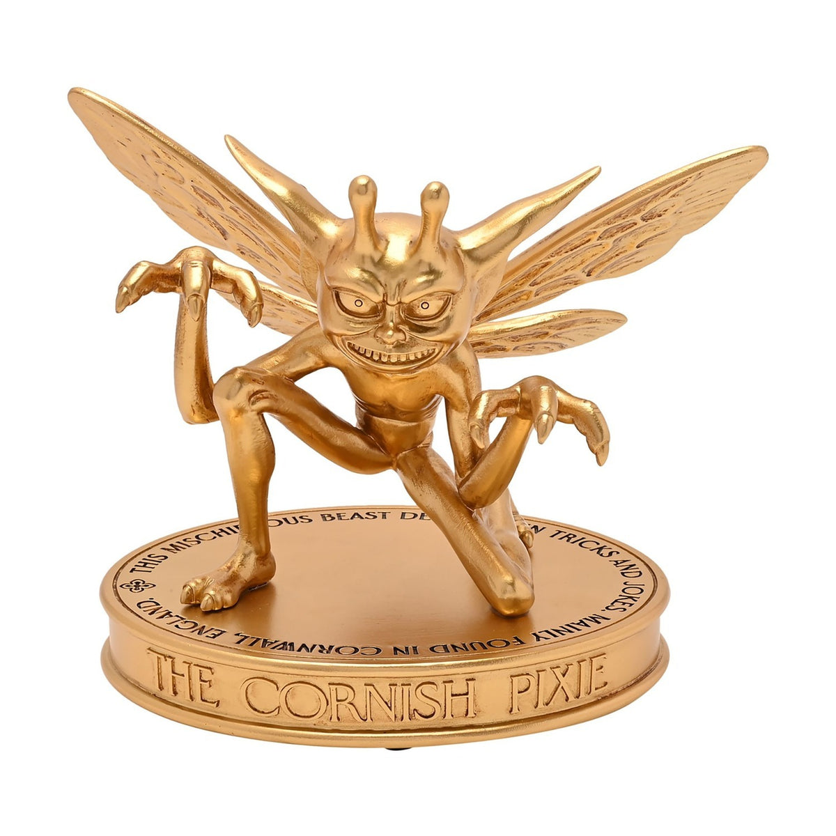 Harry Potter Winged Cornish Pixie Resin Figurine - Gold