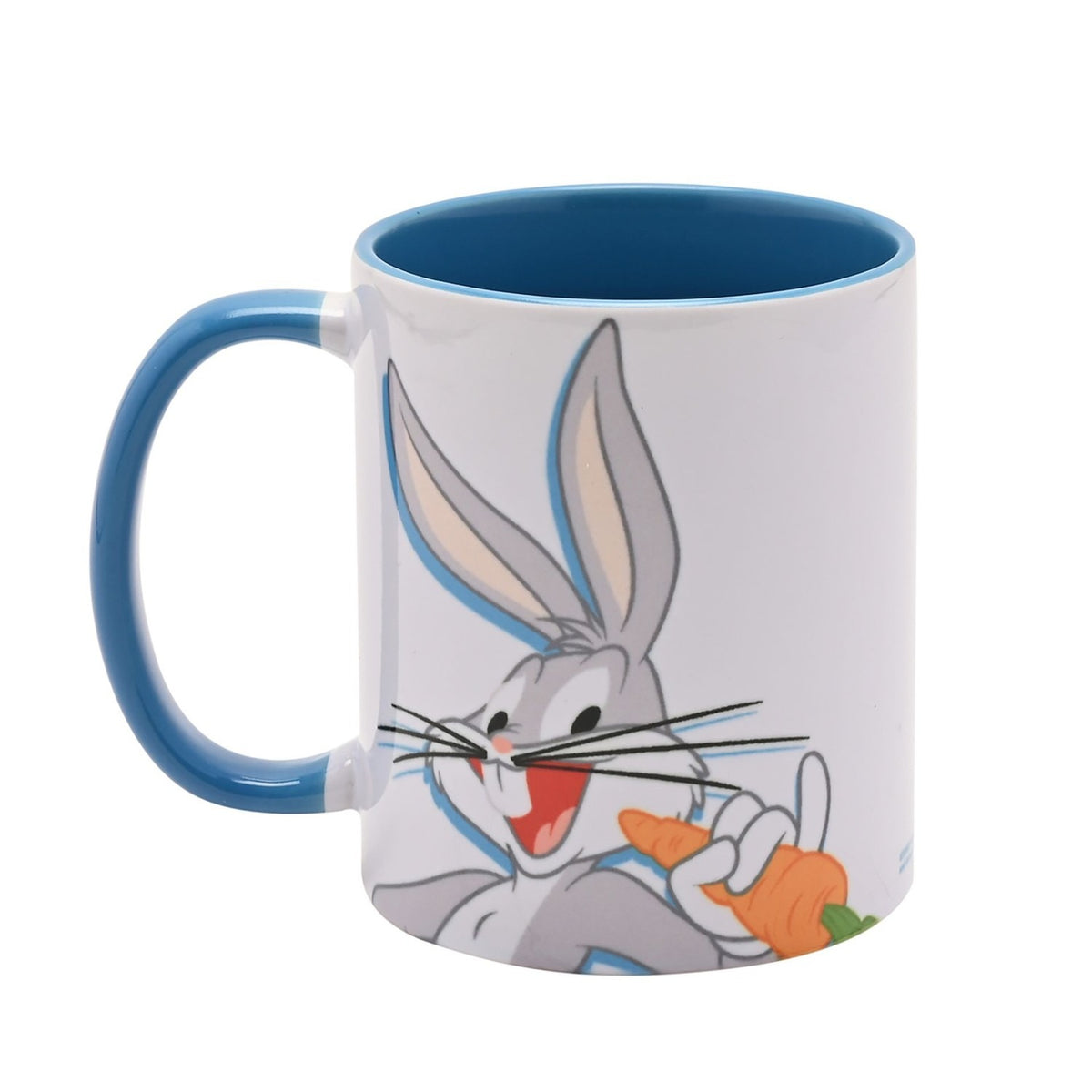 Looney Tunes Bugs Bunny Stoneware Mug 11oz - White & Blue