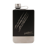 Nightmare on Elm Street Slash Metal Hip Flask 8oz - Black