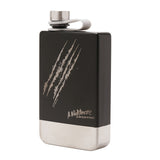 Nightmare on Elm Street Slash Metal Hip Flask 8oz - Black
