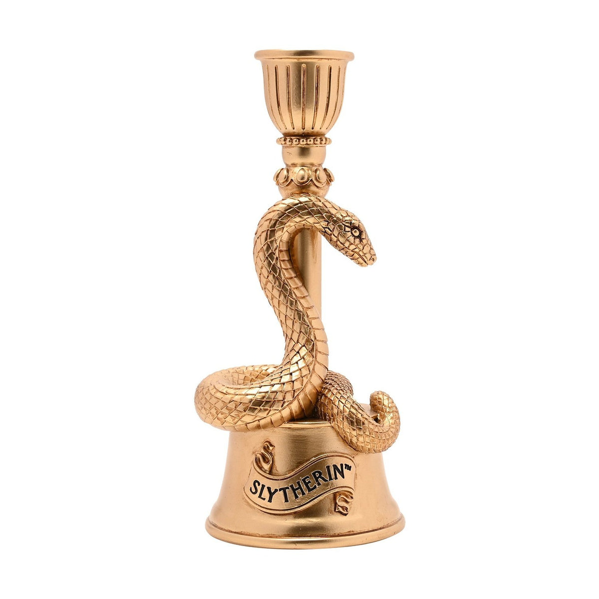 Harry Potter Slytherin Snake 3D Resin Candle Holder - Gold