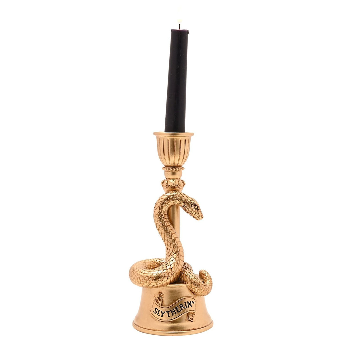 Harry Potter Slytherin Snake 3D Resin Candle Holder - Gold