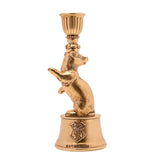 Harry Potter Hufflepuff Badger 3D Resin Candle Holder - Gold