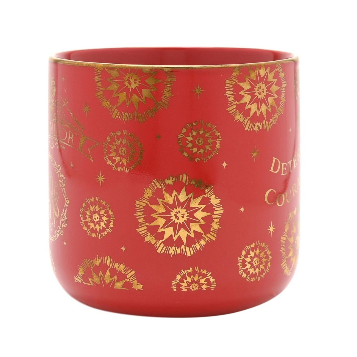 Harry Potter Gryffindor Ornate House Porcelain Mug - Red & Gold