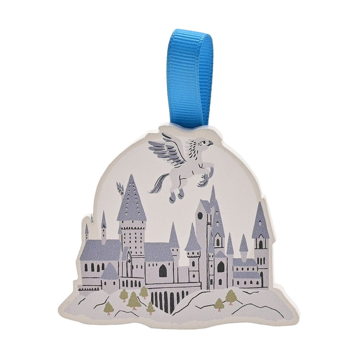Harry Potter Hogwarts Mini Hanger Wall Art - White & Soft Grey
