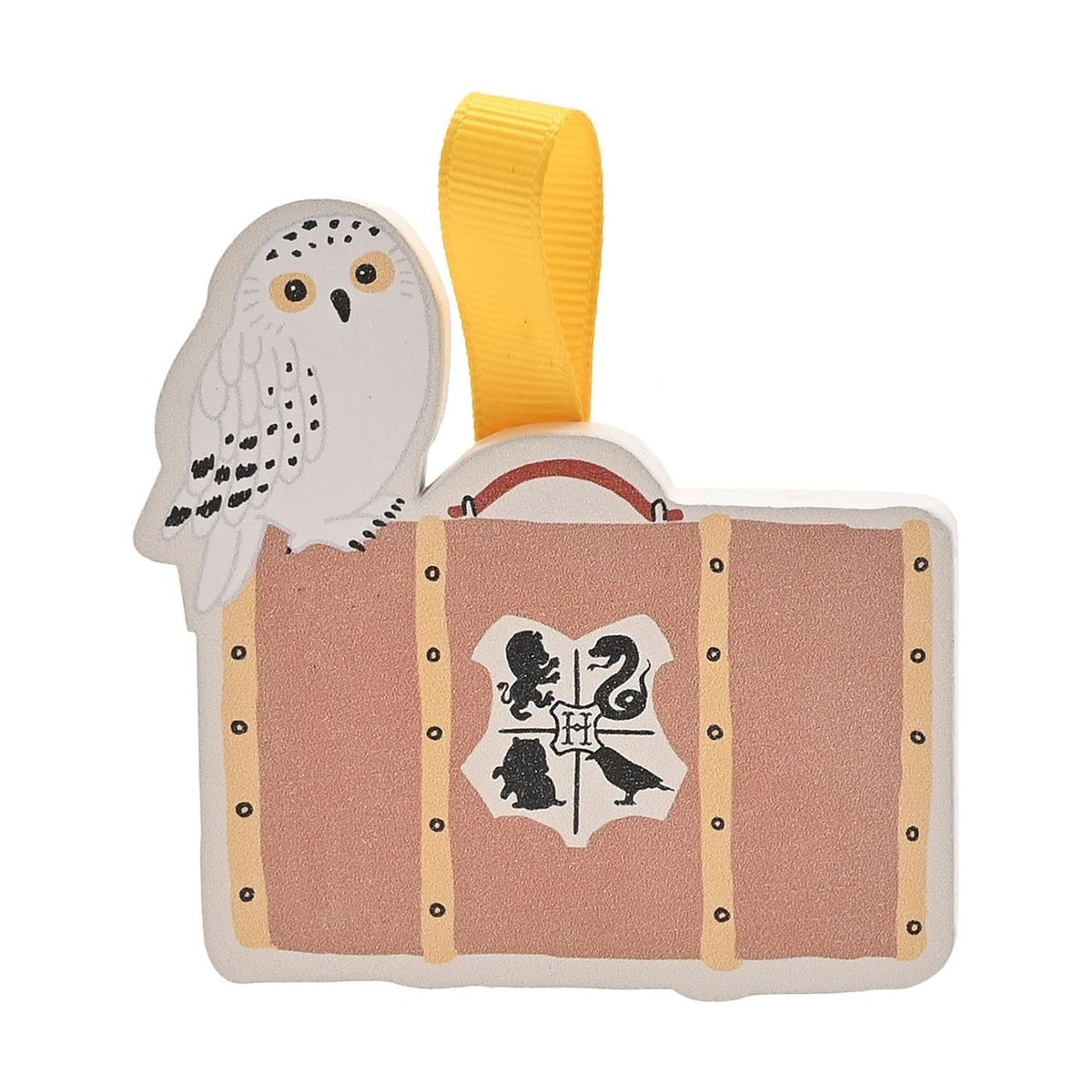Harry Potter Wooden Trunk Mini Hanger Wall Art - Light Brown