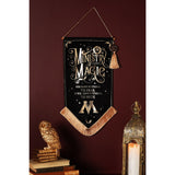 Harry Potter Ministry of Magic Fringed Wall Banner - Black