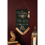 Harry Potter Ollivanders Wall Banner with Tassel - Green