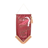 Harry Potter Hogwarts Express Fringed Wall Banner - Burgundy