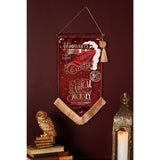 Harry Potter Hogwarts Express Fringed Wall Banner - Burgundy