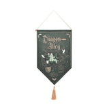 Harry Potter Diagon Alley Wall Banner with Tassel - Green