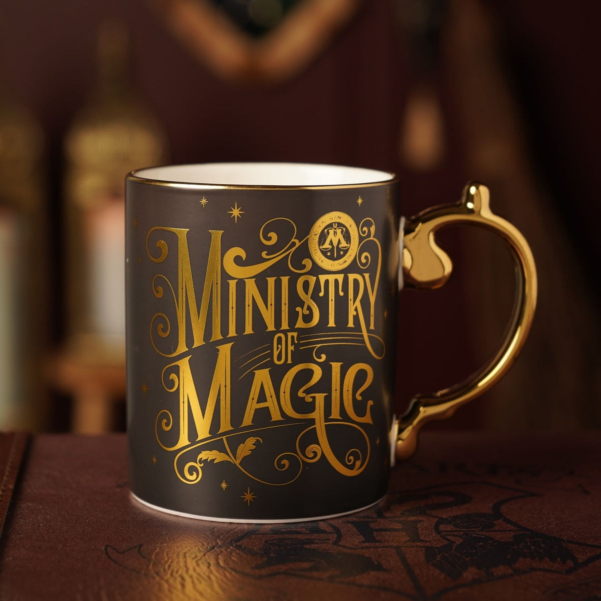 Harry Potter Ministry of Magic Collectable Porcelain Mug - Black