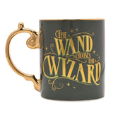 Harry Potter Ollivanders Collectable Porcelain Mug - Green & Gold