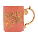 Harry Potter Weasleys' Collectable Porcelain Mug - Orange & Gold