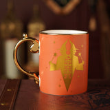 Harry Potter Weasleys' Collectable Porcelain Mug - Orange & Gold