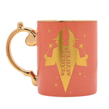 Harry Potter Weasleys' Collectable Porcelain Mug - Orange & Gold