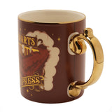 Harry Potter Hogwarts Express Porcelain Mug - Burgundy & Gold