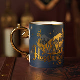 Harry Potter Hogsmeade Collectable Mug - Dark Blue & Gold