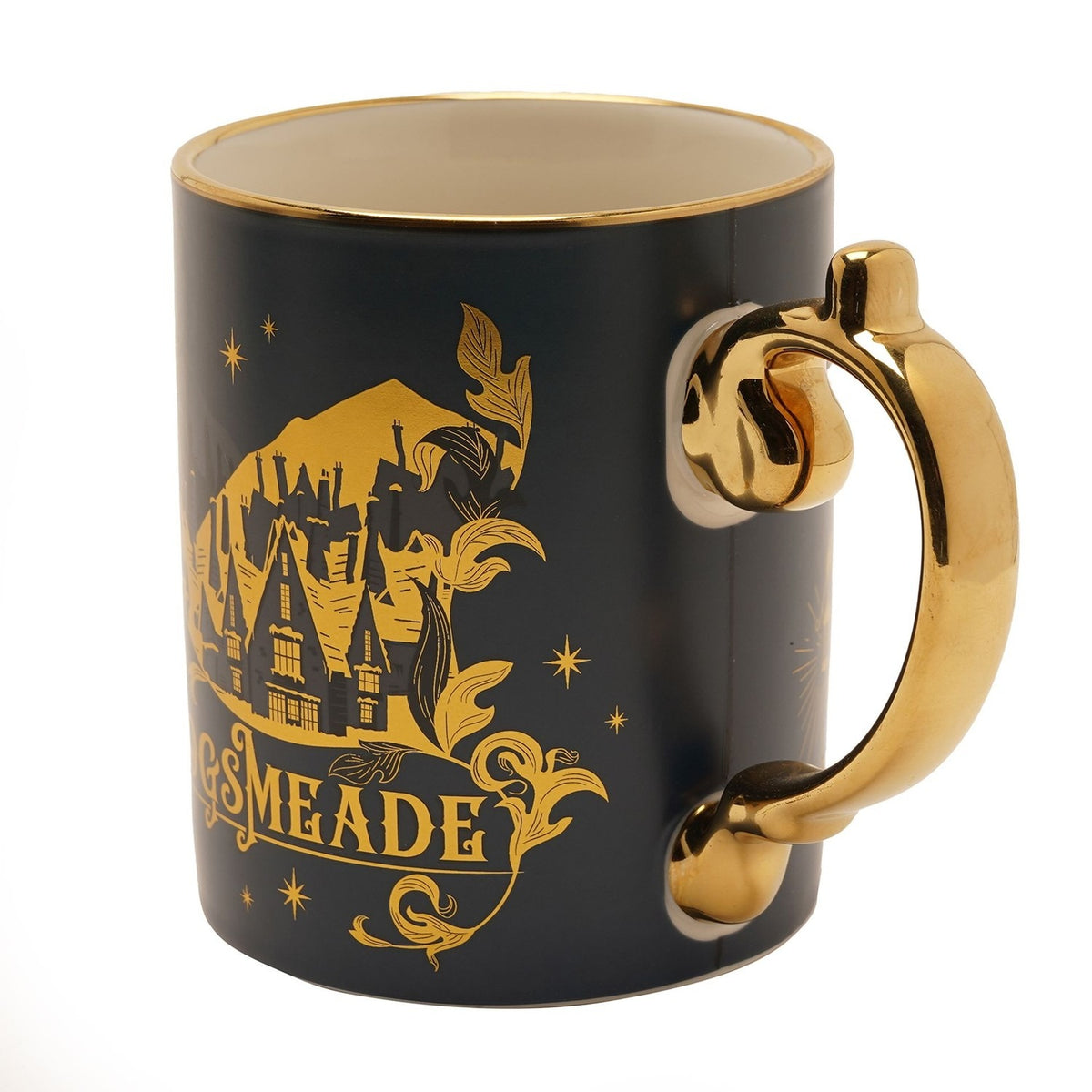 Harry Potter Hogsmeade Collectable Mug - Dark Blue & Gold