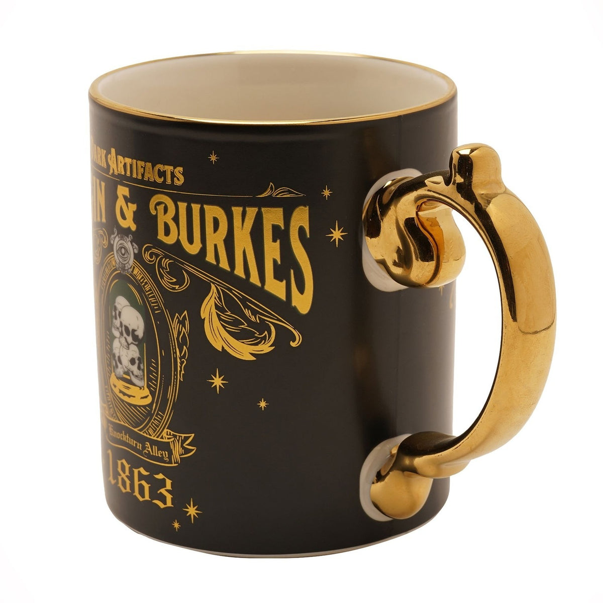 Harry Potter Borgin & Burkes Collectable Mug 340ml - Black & Gold