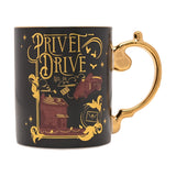 Harry Potter Privet Drive Collectable Mug 340ml - Black & Gold