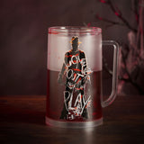 Freddy Krueger Fake Blood Plastic Beer Glass - Red & Clear