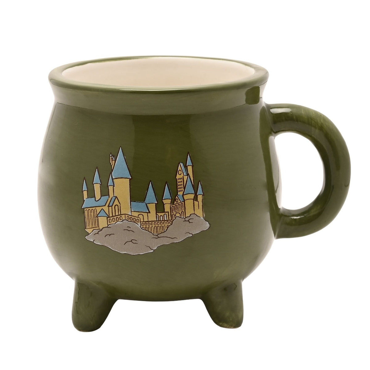 Harry Potter Slytherin Cauldron Stoneware Mug 400ml - Green